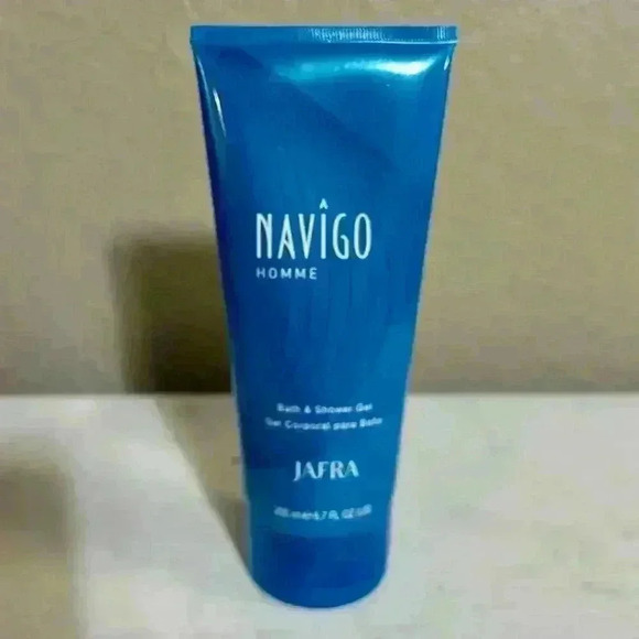 New Sealed Jafra Navigo  Homme Bath And Shower Gel 6.7 FL OZ - Picture 1 of 2